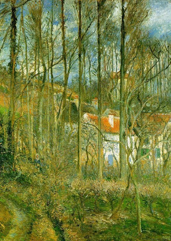 Camille Pissarro La Cote des Boeufs the Hermitage